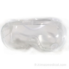 Lunettes de sécurité sur des lunettes avec clair